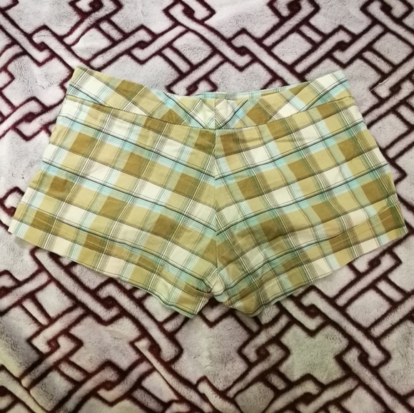 00 MARIPOSA Chequered Short Shorts - Picture 3 of 5